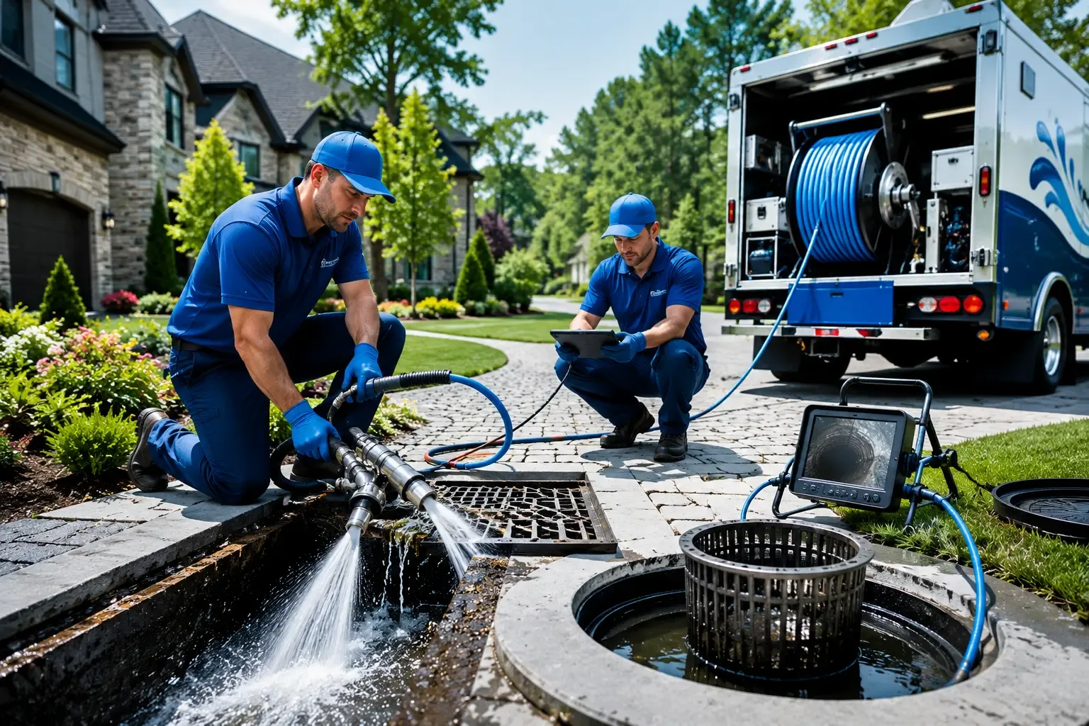 Local outdoor drain cleaning professionals in Lyons, IN