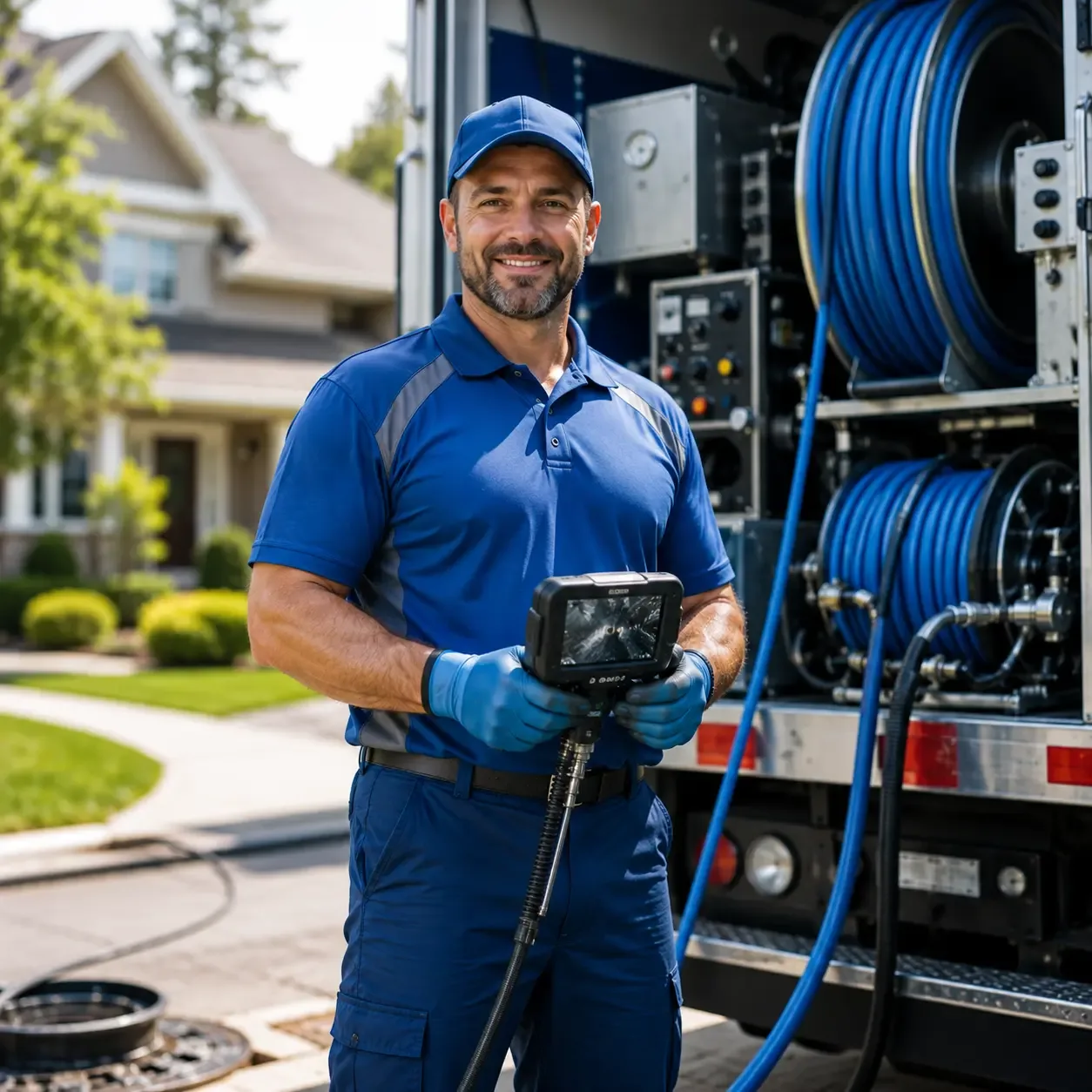 Local outdoor drain cleaning specialists in Lyons, IN